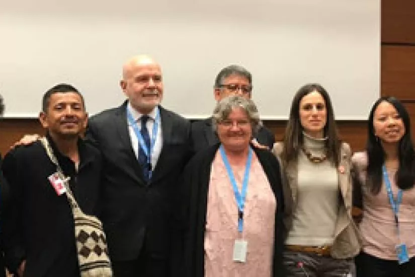 Bei der 40. Sitzung des UN-Menschenrechtsrates veranstaltete pbi mit anderen Organisationen einen Side Event zur Arbeit von Menschenrechtsverteidiger_innen.jpg